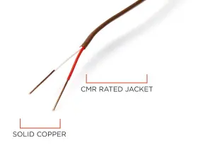 Cmp-wire-thrm-brn-18 The Cimple Co 6-75f Thermostat Wire 18/6 75 Ft Feet 23 Meter Brown #3