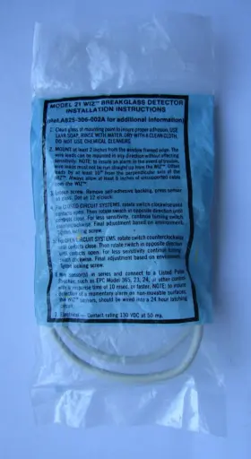 216n The Wiz Emergency Products Corporation Model 21 Glass Break Detector Corp New And Tested #2