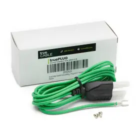 True Cable 197644173341 Shielded Ethernet Patch Panel Bond And Ground 6 Feet Green