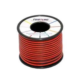 Tuofeng 607994212756 22 Gauge Wire 2 Awg Parallel Silicone 100ft