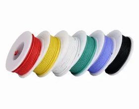 Tuofeng 607994213241 20awg Wire 20 Awg 6 Colors Each 23ft Red Yellow Blue Green Black White #2