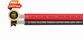 Tuofeng 707618669963 12 Awg Wire Silicone 2 Parallel 15ft