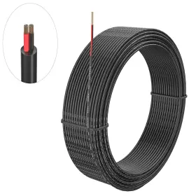Tuofeng 707618670808 24awg 2 Conductor Electrical Wire - 66ft Stranded Pvc 66 Ft 24awg-2c #3