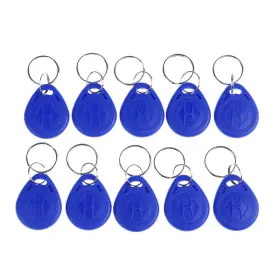 Tk4100 Turbo-roofinds 744110307092 10pcs Keychains 125khz Rfid Proximity Id Card Token Tags Key Fobs Nfc