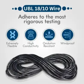 337234 Ubl 18/10 Automotive Electrical Wire - 18 Awg Stranded Cable Flexible Low V #2