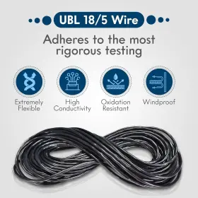 Ca001 Ubl 18/5 Automotive Electrical Wire - 18 Awg Stranded Cable Flexible Low #2