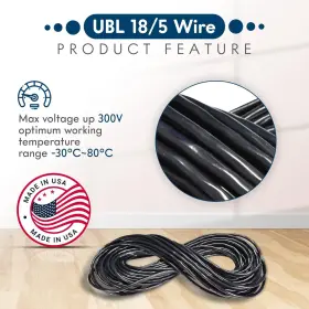 Ca001 Ubl 18/5 Automotive Electrical Wire - 18 Awg Stranded Cable Flexible Low #3