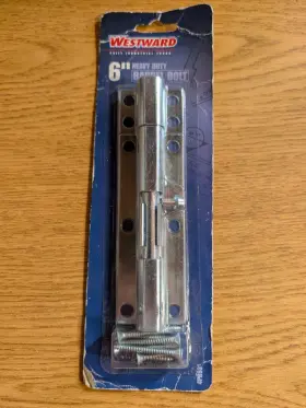 4pb93 Ultra 06015 Westward Barrel Bolt 6 Inch Heavy Duty Brass Free Shipping