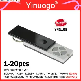 Tx4unif Usa-viralfinds Yng198 For Tx2ev Tx2rev Tx4uni Tx4runi Tx4unis 433mhz Garage Remote Control Mer #2