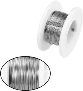 A18092100ux0168 Uxcell 0.3mm 28awg Heating Resistor Wire Wrapping Nichrome Resistance #3