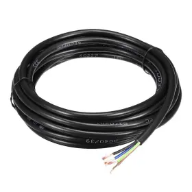 A19031600ux0241 Uxcell Rvv Wire Cable Extension Cord Stranded Pvc Copper 18awg Black