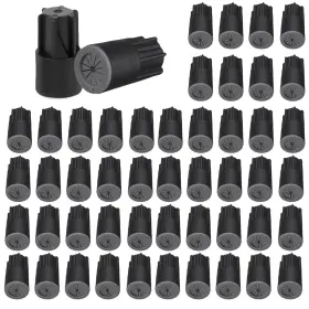 Vx-cc-b1 Vadaxx 50pcs Waterproof Wire Electrical Connectors Outdoor Seal Black