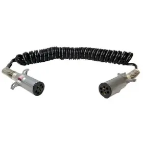 590181 Velvac Coiled Cable 12ft Vertical Two Pole Assembly 4