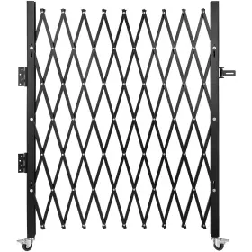 Ssfdmdm1.8x1.22m1v0 Vevor Single Folding Security Gate 50 Inch H X 75 W Door Steel Accor