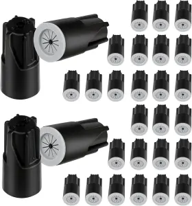 Vilhtl 734134409605 22awg-14awg Waterproof Wire Electrical Connectors Outdoor Seal Black