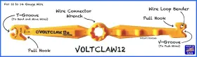 Vcc-001-15 Voltclaw Combo-pack Nonconductive Electrical Wire Pliers Multicolor #3