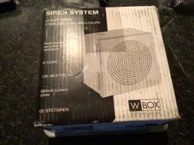0e-ststsiren W Box Adi Pro Wbox 30w Dual Tone Stainless Steel Siren 120 Db 965 Ma