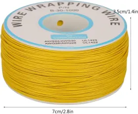 Walfrontwgcr7s89ze6022-03 Walfront Copper Stranded Wire Cable 25mm Single Core 200m High Yellow #2