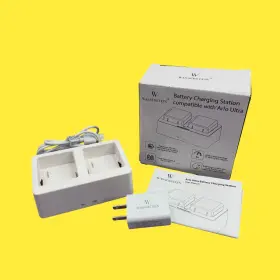 B144 Wasserstein 895230302255 Arlo Ultra Dual Battery Charging Station White #4047 Z64