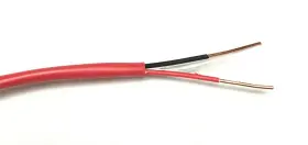 980rd West Penn Wire 648614895836 - 18 Awg / 2 Conductor Solid Fplr Non-plenum Black