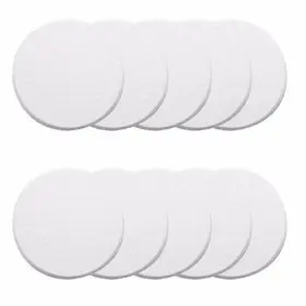 11b-7905 Wideskall A0 White Round Door Knob Wall 3 Inch Standard Size