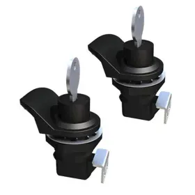 Wjskdq Ams0705ams0705 2pcs Push Button Latch Series Plastic And Metal To Close With Locking For