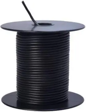 55667323 Woods Southwire Primary Wire 18-gauge Bulk Spool Black