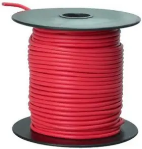 55668023 Woods Southwire Primary Wire 16-gauge Bulk Spool 100-feet Red