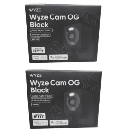 Wyze 810083472737 2-pack Cam Og 1080p Hd Smart Home Security Camera