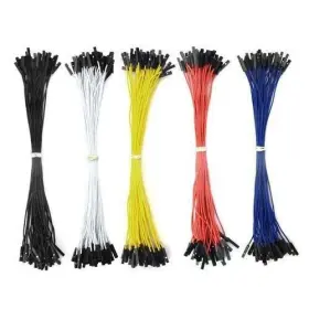 Xingyheng 700713393610 150pcs 5 Colors 1pin 2.54mm Female To Yellow Blue White