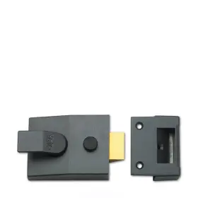 89dmgpb Yale 010608908900 Locks Deadlock Nightlatch Dmg Brass Cylinder 60mm Backset Boxed #2
