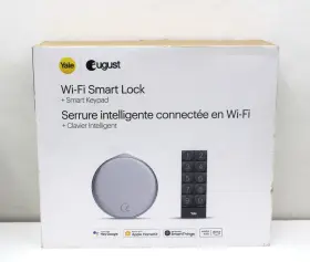 Aug-sl05-k02-s01 Yale August Wi-fi Smart Lock Keypad Silver S01. Brand New