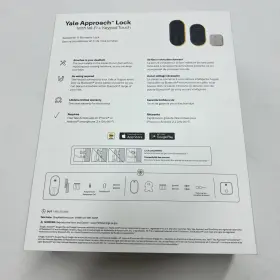 B-yrr110-f-wf1-n-bsp Yale - Approach Smart Lock Wi-fi Retrofit Deadbolt With Keypad Access Bla #3