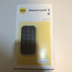Yrd420-ble-bsp Yale Assure Lock 2 Key-free Keypad With Bluetooth In Black Suede