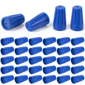 Yhntgb 762736419135 36 Pcs Waterproof Wire Connectors Outdoor Electrical Cable Blue-36