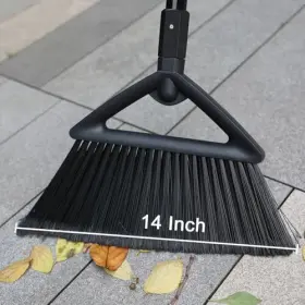 Sjxsb-b-s-1 Yongkang Bijie Household Products Co. Ltd Heavy Duty Broom Indoor Outdoor Angle With Long Pole Black #3
