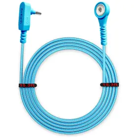 Zenearth 198715789270 15ft Heavy-duty Braided Grounding Cord Blue