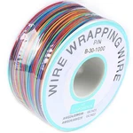Jessinie 8-COLOR Electronic Wire 30 Awg Single Core, 250M Tinned Multicolor. Fixed Price $13.65.