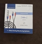 Insignia NS-SBNC100P92 4K Ultra Hd Premium Video/power Security Cable. Fixed Price $15.00.