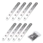 Sumnacon 8 Pcs Stainless Steel Flat Plates - 6 Inch Silver,. Fixed Price $19.14.