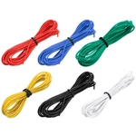 Meccanixity Gauge 26AWG, 4.92FT, Black, Red, Blue, Green, Yellow, White. Fixed Price $12.43.