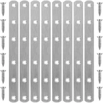 8 Pcs Straight Bracket Flat Braces 6 Inch Stainless Steel Mending Pl.... Fixed Price $22.01.
