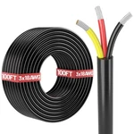 Energeaster 18 Gauge Wire,automotive WIRE,3 Conductor 100FT,. Fixed Price $42.99.