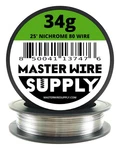 Nichrome 80 - 25FT Gauge Wire 0.16MM 0.006IN Master Supply. Fixed Price $8.99.