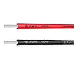 Electrical Wire 16 Awg Gauge Silicone Hook 2 Colors Each 10FT, Black. Fixed Price $12.99.