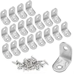 Zorfeter 20 Pcs Stainless Steel Bracket Small Corner Brace 1 Inch X .... Fixed Price $14.56.