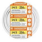 Solid Indoor 14/2 W/g Nmb Cable Coil Electrical Wire 250FT, White. Fixed Price $229.49.