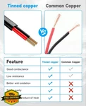 Fiyqvxk Gauge 2 Conductor Wire 14AWG Low Voltage Copper Outdoor Cable. Fixed Price $81.99.