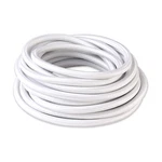 Brighttia White Color Cloth Covered Electrical Wire - 16FT Textile Cable For .... Fixed Price $40.73.