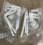 Unique Home Designs 3 In. White Projection Brackets With Screws (2 Bag Of 4PK). Fixed Price $19.98.